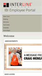 Mobile Screenshot of employee.interlinebrands.com