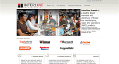 Desktop Screenshot of interlinebrands.com
